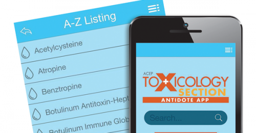 ACEP Toxicology Section Launches Poison Antidote Mobile App