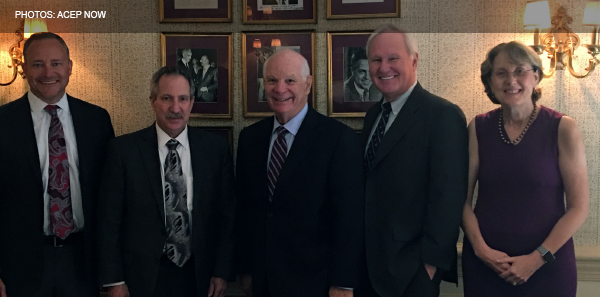 ACEP Members Meet with Senator Ben Cardin to Discuss Political Issues, Health Care Policy