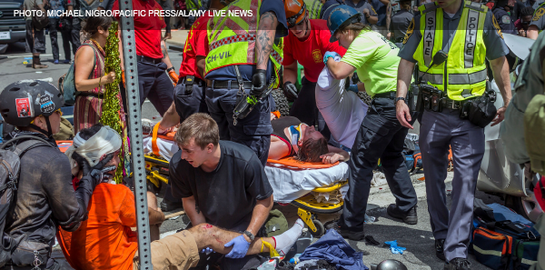 UVAHS Emergency Team Helps Victims in Charlottesville Protest Tragedy