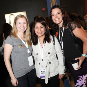 FIX 2017 attendees network at one of the conference's breaks.