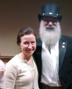 Dr. O’Shea and Dr. Benzoni at a recent conference.