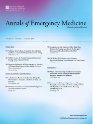 Annals of Emergency Medicine