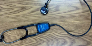 Figure 1: An amplified stethoscope.