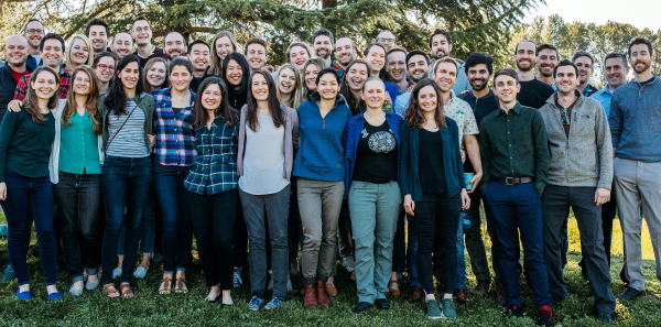 University of Washington emergency medicine residents gather at the Center for Urban Horticulture for the Annual Program Review (photo taken in 2019).